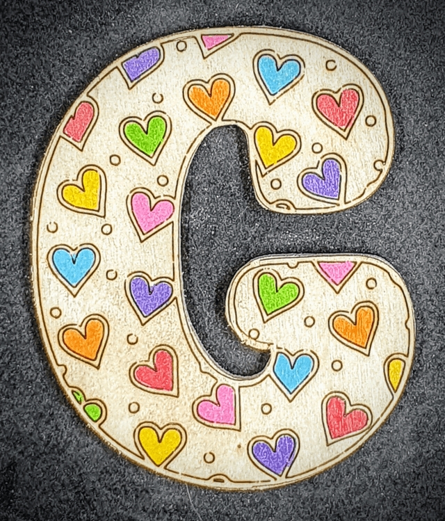 lettre coeur