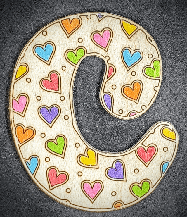 lettre coeur
